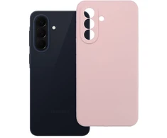 Oem Dėklas na Samsung A57 5G Silicone 2mm (camera protection) pudrowy róż