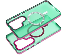 Samsung A57 dėklas Forcell F-Protect Vivid Premium, suderinamas su MagSafe, žalias 0INT