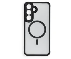 Oem Dėklas na Samsung S26 FE Full Matte Mag Cover zgodne su MagSafe juoda