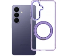 Oem Dėklas na Samsung S26 Frame Circle Stand zgodne su MagSafe violetinė