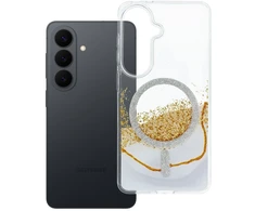 Oem Dėklas na Samsung S26 Golden zgodne su MagSafe juoda
