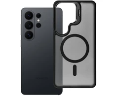 Dėklas na Samsung S26 ULTRA Forcell F-Protect Shadow Stand Premium zgodne su MagSafe juoda 0INT