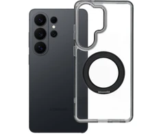 Oem Dėklas na Samsung S26 ULTRA Frame Circle Stand zgodne su MagSafe juoda