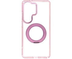 Oem Dėklas na Samsung S26 Ultra Frame Circle Stand zgodne su MagSafe rožinė