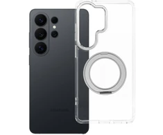 Oem Dėklas na Samsung S26 ULTRA Frame Circle Stand zgodne su MagSafe transparentne