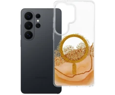 Dėklas na Samsung S26 Ultra Golden zgodny su MagSafe auksinė