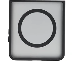 Oem Dėklas na Samsung Z Flip 8 4sF-S Acrylic zgodny su MagSafe juoda
