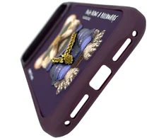 Dėklas NIMMY case GLASSES COOL DOG for IPHONE 18 Pro Max/17 Pro Max violetinė