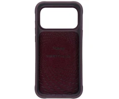 Dėklas NIMMY case GLASSES COOL DOG for IPHONE 18 Pro/17 Pro violetinė