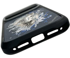 Dėklas NIMMY case HORSE compatible with MagSafe for IPHONE 18 Pro Max/17 Pro Max navy mėlynas