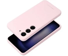 Dėklas ROAR futerał CLOUD SKIN do SAMSUNG S25 FE Šviesiai rožinė