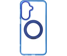 Dėklas Samsung A27 Frame Circle Stand, suderinamas su MagSafe, granatinis