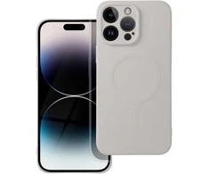 OEM dėklas, skirtas „iPhone 17 PRO“ silikoniniam „Mag“ dangteliui, suderinamas su „MagSafe“ (didelė skylė), titanas