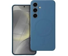 Dėklas Oem SILIKONINIS MAG DANGTELIS, suderinamas su „MagSafe“, skirtas SAMSUNG A17, mėlynas