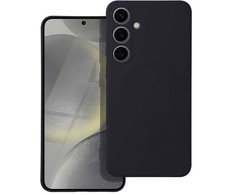 Oem Dėklas na Samsung S26 Silicone Mag Cover zgodne su MagSafe (camera protection) juoda