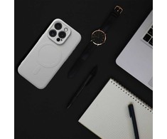 Oem Dėklas na Samsung S26 PLUS Silicone Mag Cover zgodne su MagSafe (camera protection) tytanowo pilka