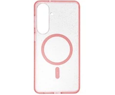 Oem Dėklas na Samsung S26 PLUS Clear Mag Cover - Glitter (Str) zgodne su MagSafe rožinė glitter
