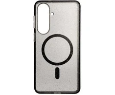 Oem Dėklas na Samsung S26 PLUS Clear Mag Cover - Glitter (Str) zgodne su MagSafe juoda glitter