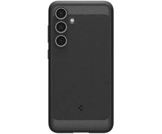 Spigen Rugged Armor Samsung Galaxy S24 FE – dėklas telefonui juodos spalvos