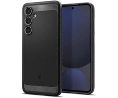 Spigen Rugged Armor Samsung Galaxy S24 FE – dėklas telefonui juodos spalvos