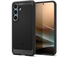Spigen Rugged Armor Mag MagSafe Samsung Galaxy S25 – Matte dėklas telefonui juodos spalvos