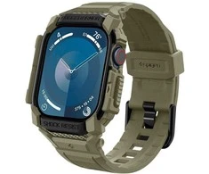 Spigen RUGGED ARMOR "PRO" Apple Watch 10 (46 mm) VINTAGE haki spalvos