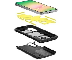 Dėklas Spigen Tough Armor Galaxy A56 5G juodas