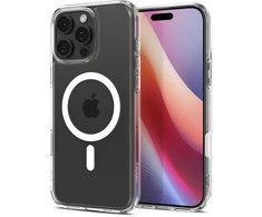 Spigen ULTRA HYBRID "T" MAG MAGSAFE Apple iPhone 16 Pro Max dėklas telefonui baltos spalvos