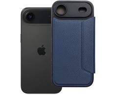 OEM atverčiamas dėklas, skirtas iPhone 17 AIR Razor Book mėlynas