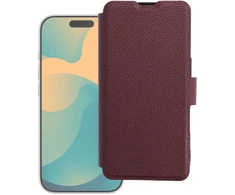Oem atverčiamas dėklas iPhone 17 PRO / 18 PRO Max Protect tamsiai vyšninės spalvos