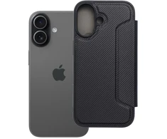 OEM atverčiamas dėklas iPhone 17 Razor Book juodas