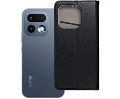 Atverčiamas dėklas, skirtas Realme 16 PRO Smart Case Book, juodas