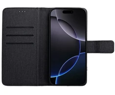 Oem Dėklas su klapką na Samsung A27 Gomma Book juoda