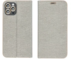 Oem Dėklas su klapką na Samsung A27 Luna Book Gold Sidabrinė