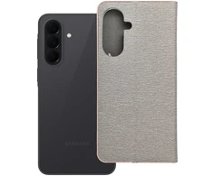 Oem Dėklas su klapką na Samsung A37 5G Luna Book Gold Sidabrinė