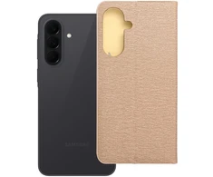Oem Dėklas su klapką na Samsung A37 5G Luna Book Gold auksinė