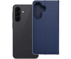 Oem Dėklas su klapką na Samsung A37 5G Luna Book Carbon mėlyna