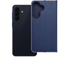 Oem Dėklas su klapką na Samsung A57 5G Luna Book Carbon mėlyna