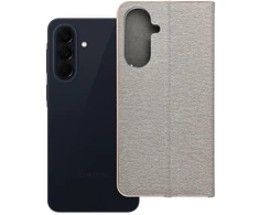 Oem Dėklas su klapką na Samsung A57 5G Luna Book Gold Sidabrinė