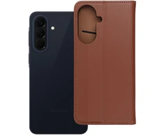 Oem Dėklas su atverčiamu dangteliu Samsung A57 5G Smart Pro Book odinis rudas