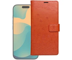Oem Dėklas su klapką na Samsung A57 5G Mezzo Book koty ruda