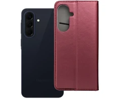 Reach Dėklas Smart Magnetic Samsung A576 A57 5G tamsiai raudonas
