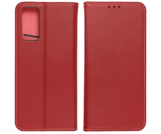 Oem Dėklas su klapką na Xiaomi Redmi 17C Smart Pro Book skórzane bordo spalvos