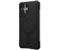 UAG Urban Armor Gear ESSENTIAL ARMOR MAGNET dėklas su įmontuotu magnetiniu moduliu, skirtu SAMSUNG S25 Ultra 5G juodas