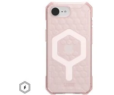 UAG Urban Armor Gear dėklas ESSENTIAL ARMOR suderinamas su MagSafe, skirtas IPHONE 16e rose