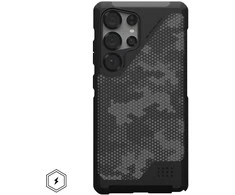 Dėklas Urban Armor Gear UAG Metropolis LT su magnetu, Micro Hex kamufliažinis grafitas - Samsung Galaxy S25 Ultra