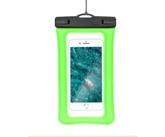 OEM W Vandeniui atsparus mobiliojo telefono dėklas su plastikiniu uždarymu AIRBAG žalias