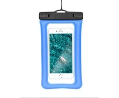 Oem Atsparus vandeniui bag for mobile phone with plastikas closing AIRBAG mėlynas
