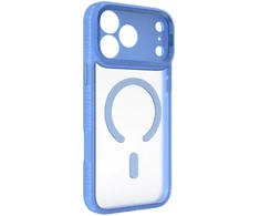 X-ONE Dropguard 2S compatible with MagSafe for iPhone 18 Pro / 17 Pro light mėlynas