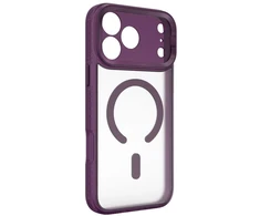 X-ONE Dropguard 2S compatible with MagSafe for iPhone 18 Pro Max / 17 Pro Max dark cherry